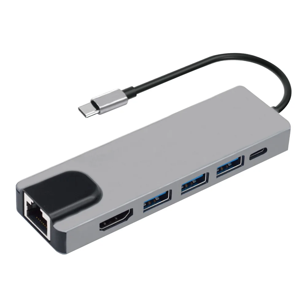 アイネックス USB-CDOCK03は6in1ハブの最小構成か｜4K/30Hzと充電専用Type-Cを整理したのアイキャッチ画像