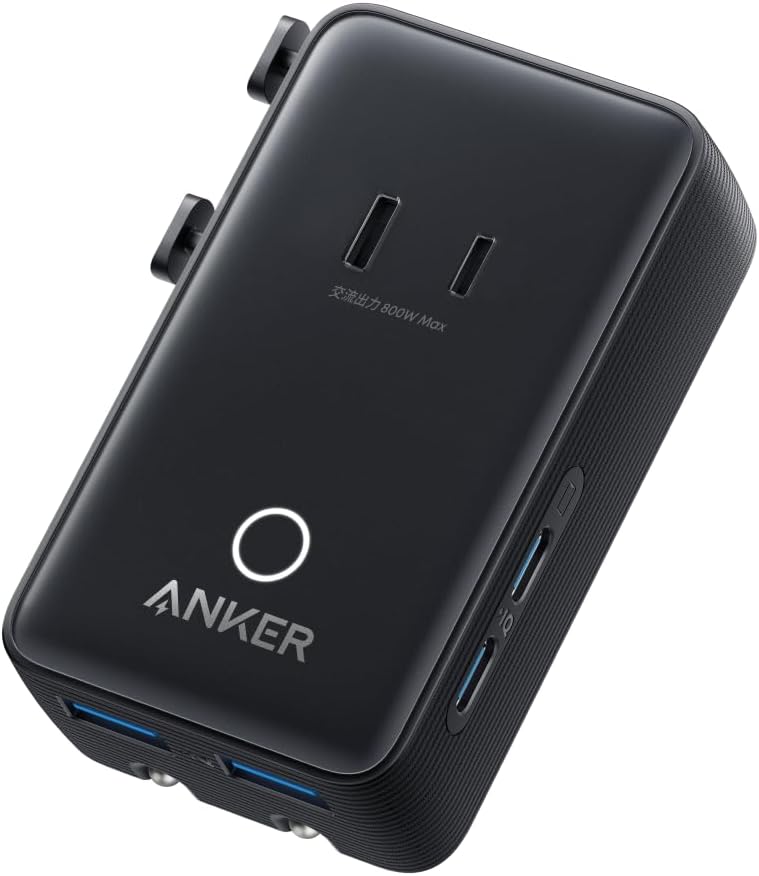 Anker Nano トラベルアダプタはGW海外旅行の変換プラグ最適解か｜3,990円で200カ国対応×USB4ポートの実力を検討したのアイキャッチ画像