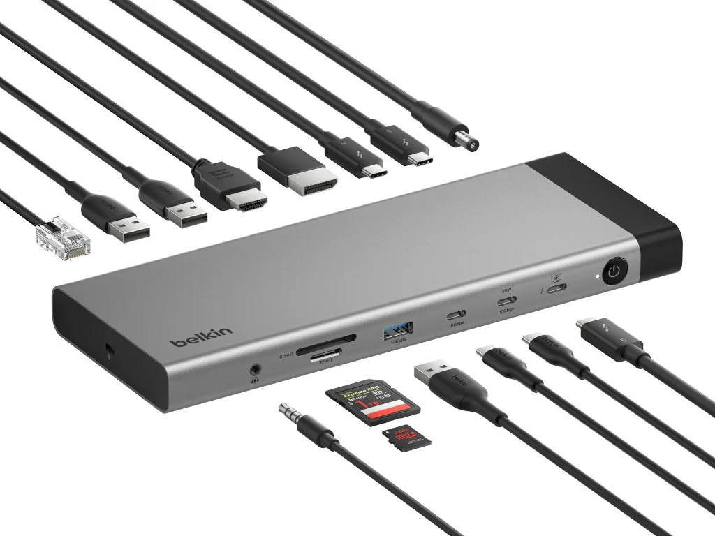 Belkin Connect 14-in-1 Thunderbolt 5ドックは80Gbps時代の本命か｜140W給電×トリプルディスプレイを整理したのアイキャッチ画像