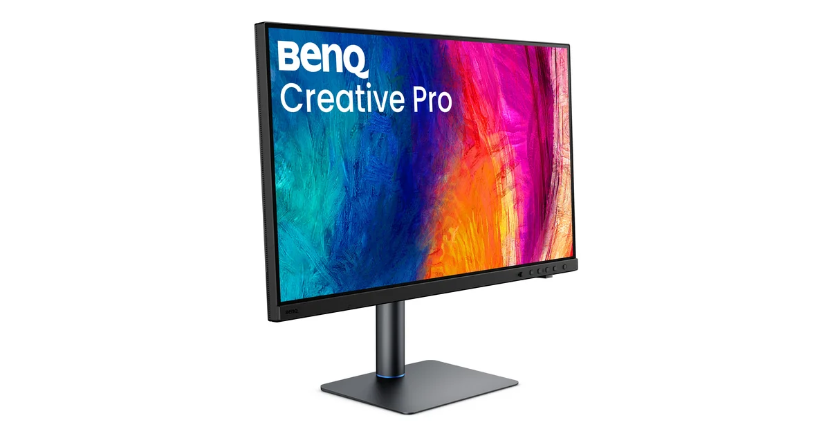 BenQ Creative Pro PV3250UとPV2750Uは何が新しいか｜4K 120Hz・IPS Black・Thunderbolt 4 96Wを整理したのアイキャッチ画像