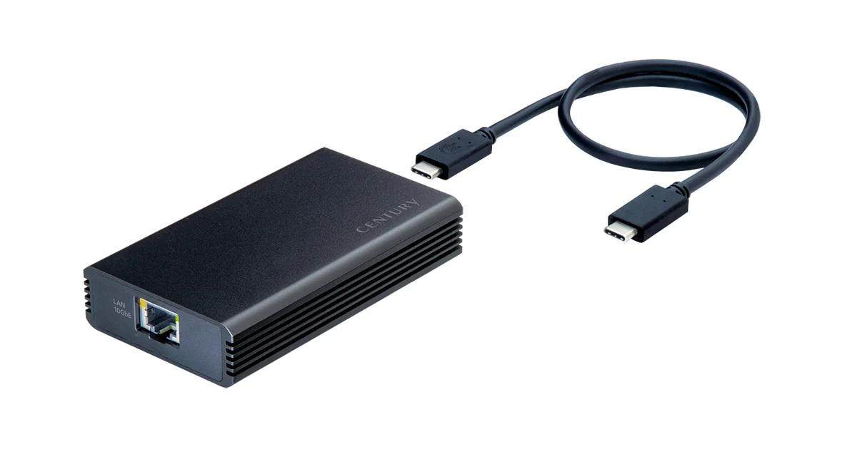 センチュリー CFULAN10GはMacで10GbEを使う答えか｜USB4専用設計という条件を整理したのアイキャッチ画像