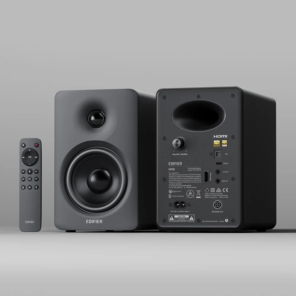 Edifier M90は46,980円の価値があるか｜MR4との違いとデスクの音環境を整理したのアイキャッチ画像