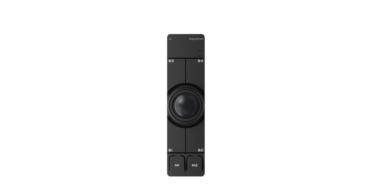 Keychron Nape Proはホームポジションを崩さない答えか｜25mmボール×8方向配置を整理したのアイキャッチ画像