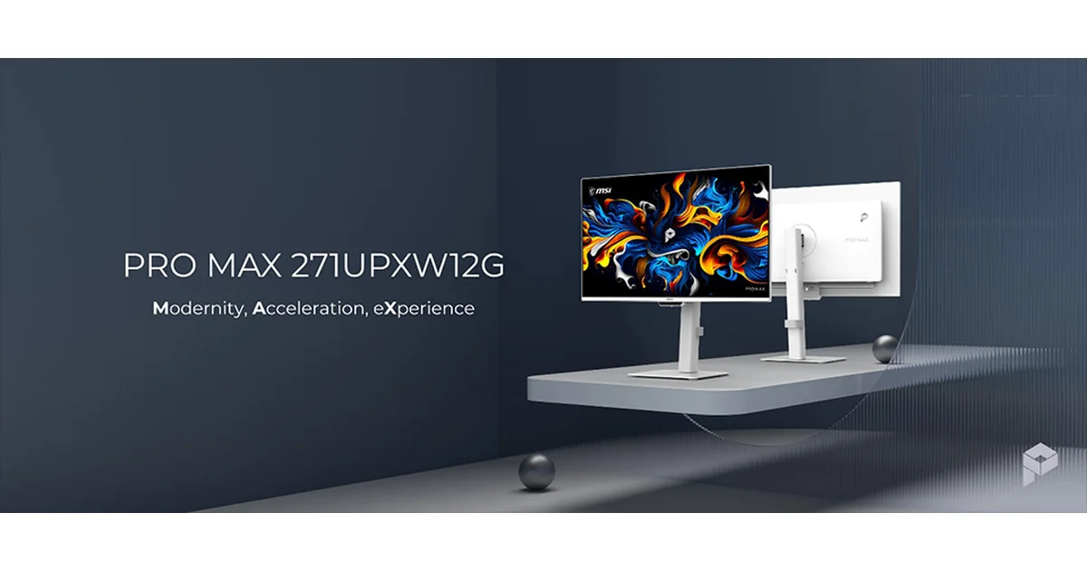 MSI PRO MAX 271UPXW12Gは仕事用4K OLEDの条件を満たすか｜5層タンデム・98W給電・3台KVMの中身を整理したのアイキャッチ画像