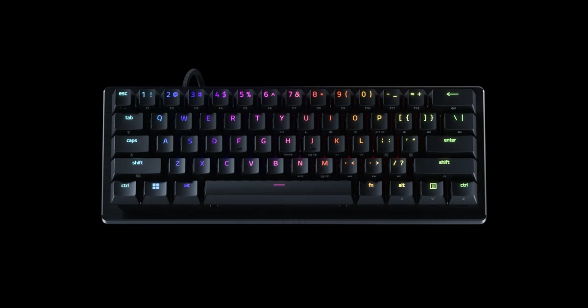 Razer Huntsman V3 Pro Mini 8KHzは従来Miniから何が変わったか｜30,880円・0.48ms・入力制御機能を整理したのアイキャッチ画像