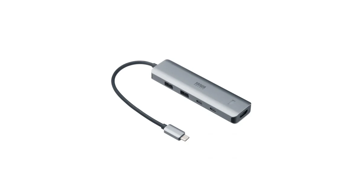 サンワサプライのLED付き8KハブはHDMI接続の「わからない」を消すか｜USB-10TCHPS39Sを整理したのアイキャッチ画像
