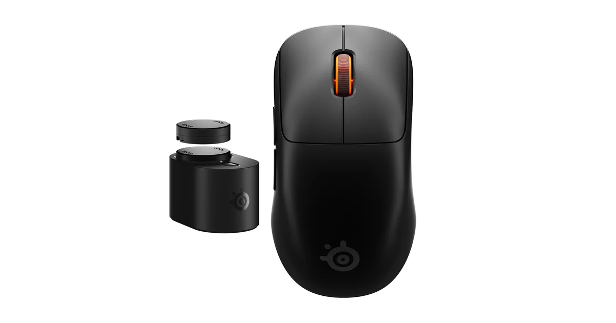 SteelSeriesのSensei ProとRival ProはUWBで何を変えたか｜53g・8,000Hz・バッテリー2個の仕様を公式情報で整理したのアイキャッチ画像