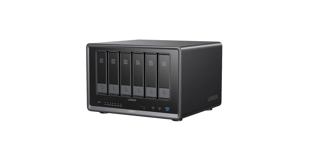 UGREEN iDX6011はNASにAI処理を載せた｜3モデルの差と10GbE×2・Thunderbolt 4の条件を整理したのアイキャッチ画像