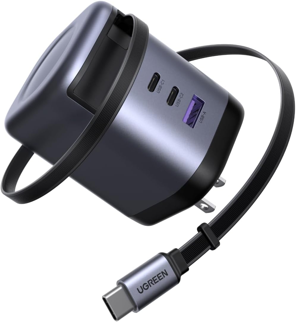 UGREEN巻き取り式100W充電器はデスクのケーブル地獄を終わらせるか｜Ankerと比較して最適解を検討したのアイキャッチ画像